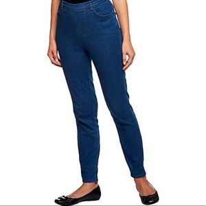 D & Co jeggings. Dark indigo